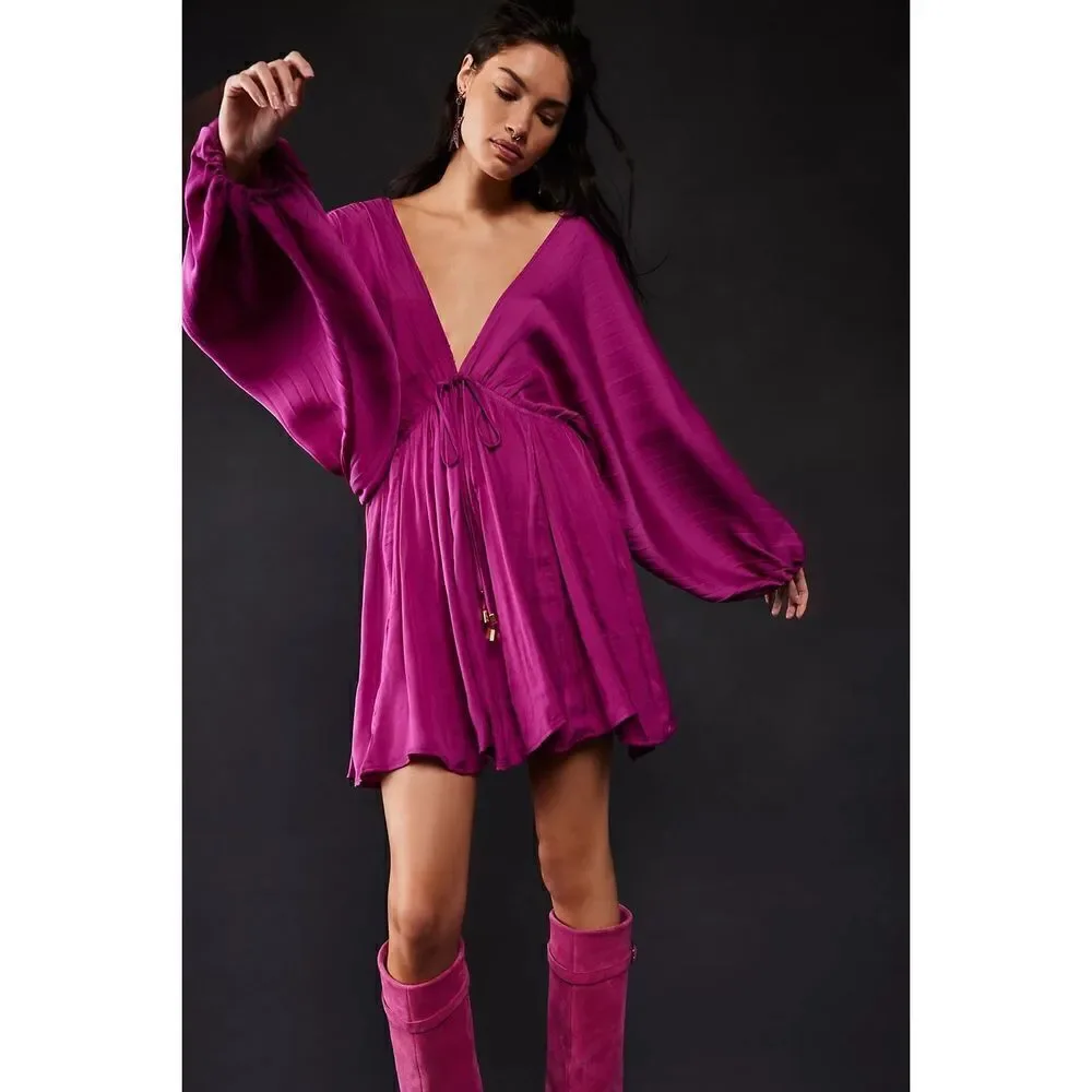 Free People - Arzel Mini Dress size S